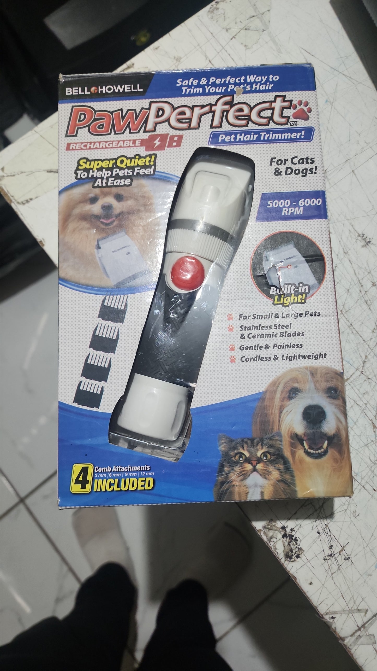 Paw perfect cortador pelo mascota