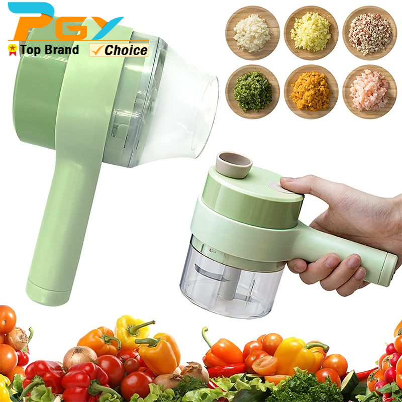 Cortador Picadora Triturador de Vegetales Recargable con USB 
