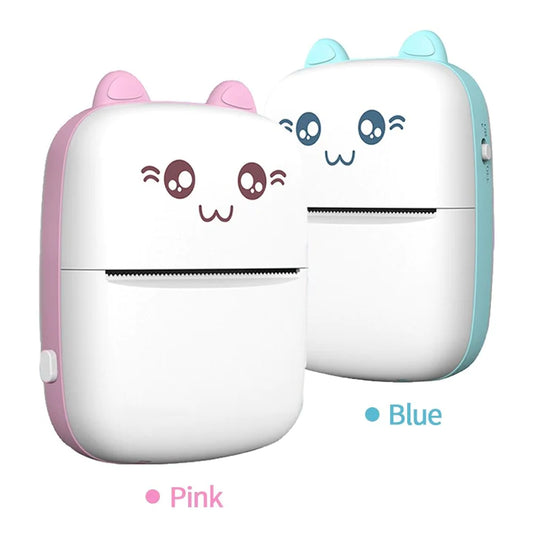 Mini Impresora Térmica Portátil gatito