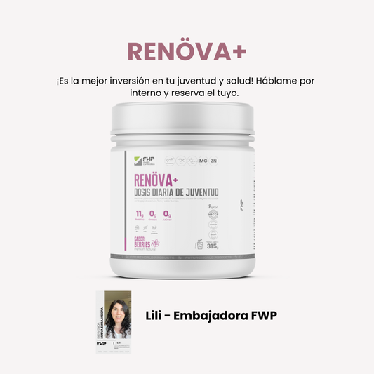 Renova+ Colageno Hidrolizado con Biopétidos Activos